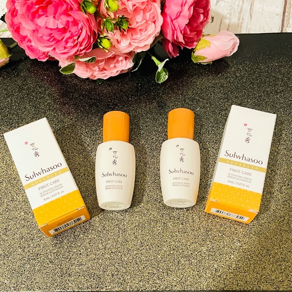 ✨Sulwhasoo Anti-Aging First Care Activating Serum + Cream + Shisheido Minis - Picture 2 of 16